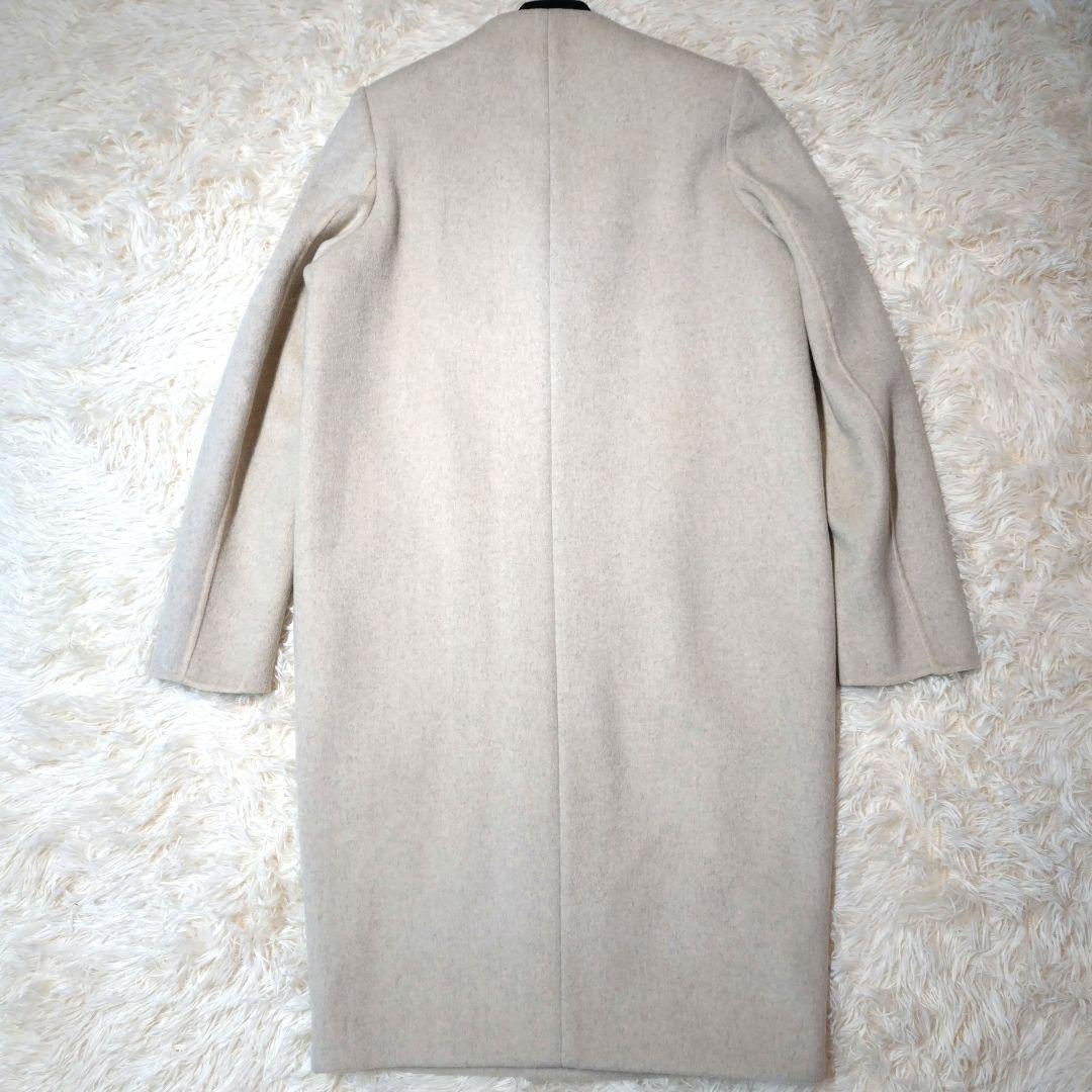 美品✨️　エンフォルド ウールリバー ノーカラーコート