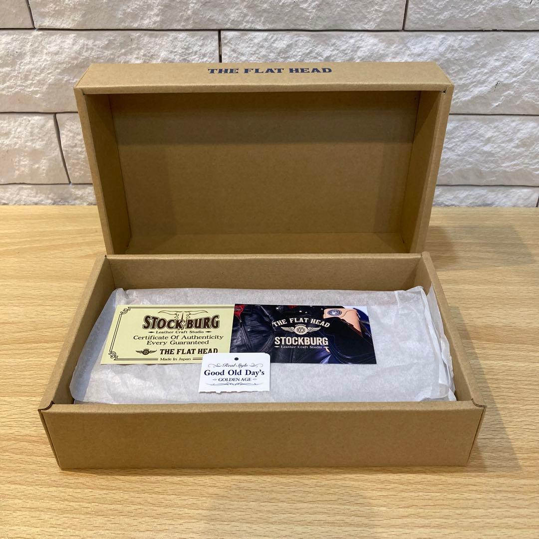 チ*ガ様 【15694】THE FLAT HEAD フラットヘッド　レザーウォレ