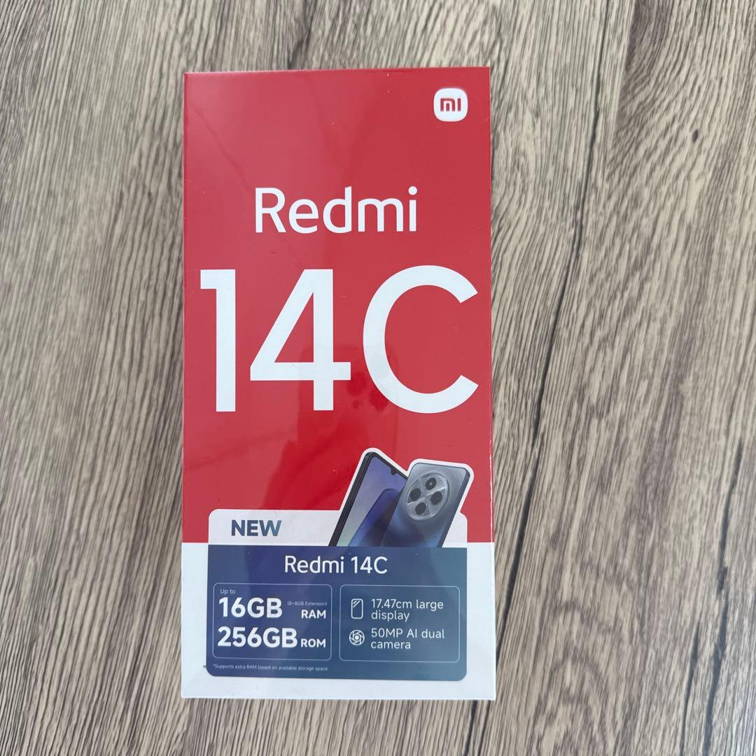 Redmi 14C 16GB RAM 256GB ROM blue新品未開封