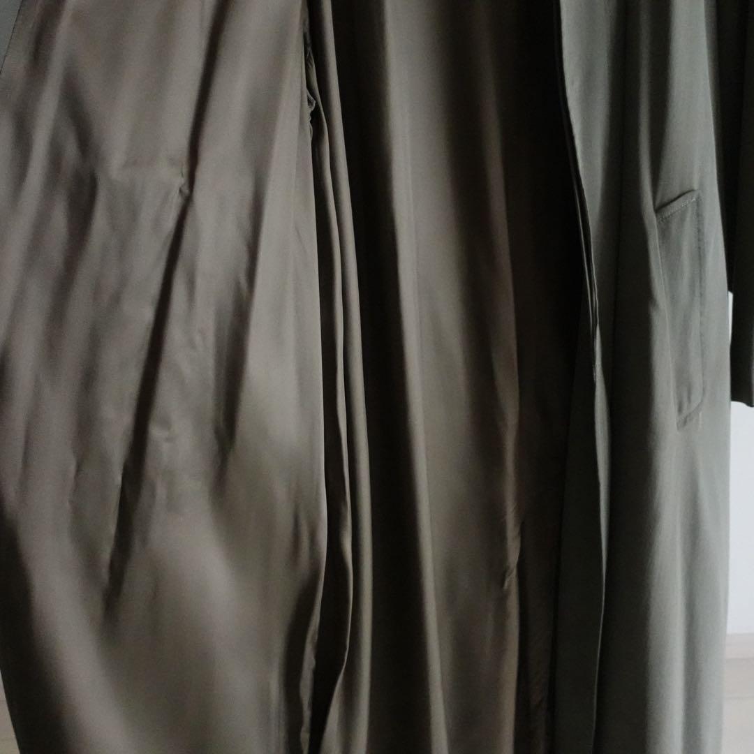 1980s ADOLFO DOMINGUEZ レーヨンバルカラーコートスペイン製