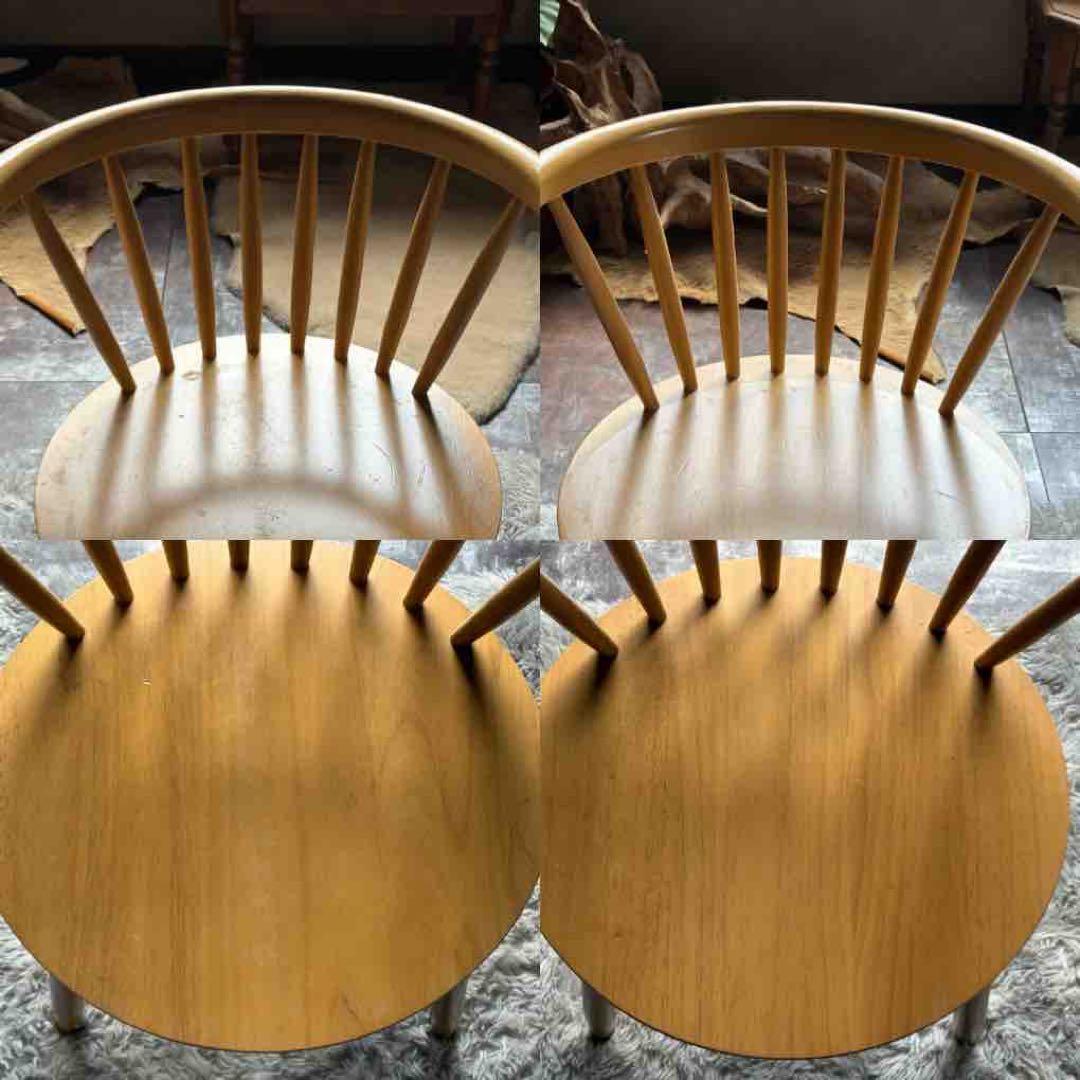 ①cherry 桜屋工業　ウィンザーチェア　アームチェア　オークレイチェア　YZ