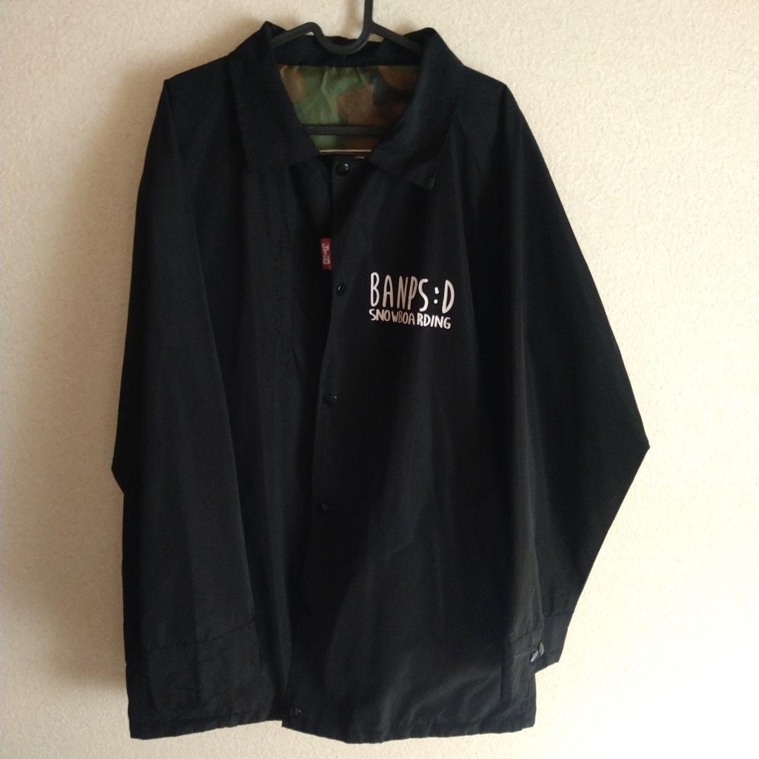 banps リバーシブル コーチジャケット バンプス
