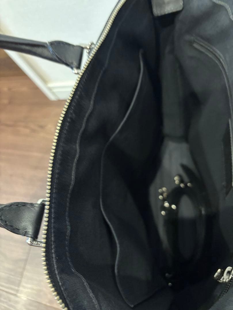 【定価10万】COACH クロスビー サフィアーノレザー ビジネストート 黒