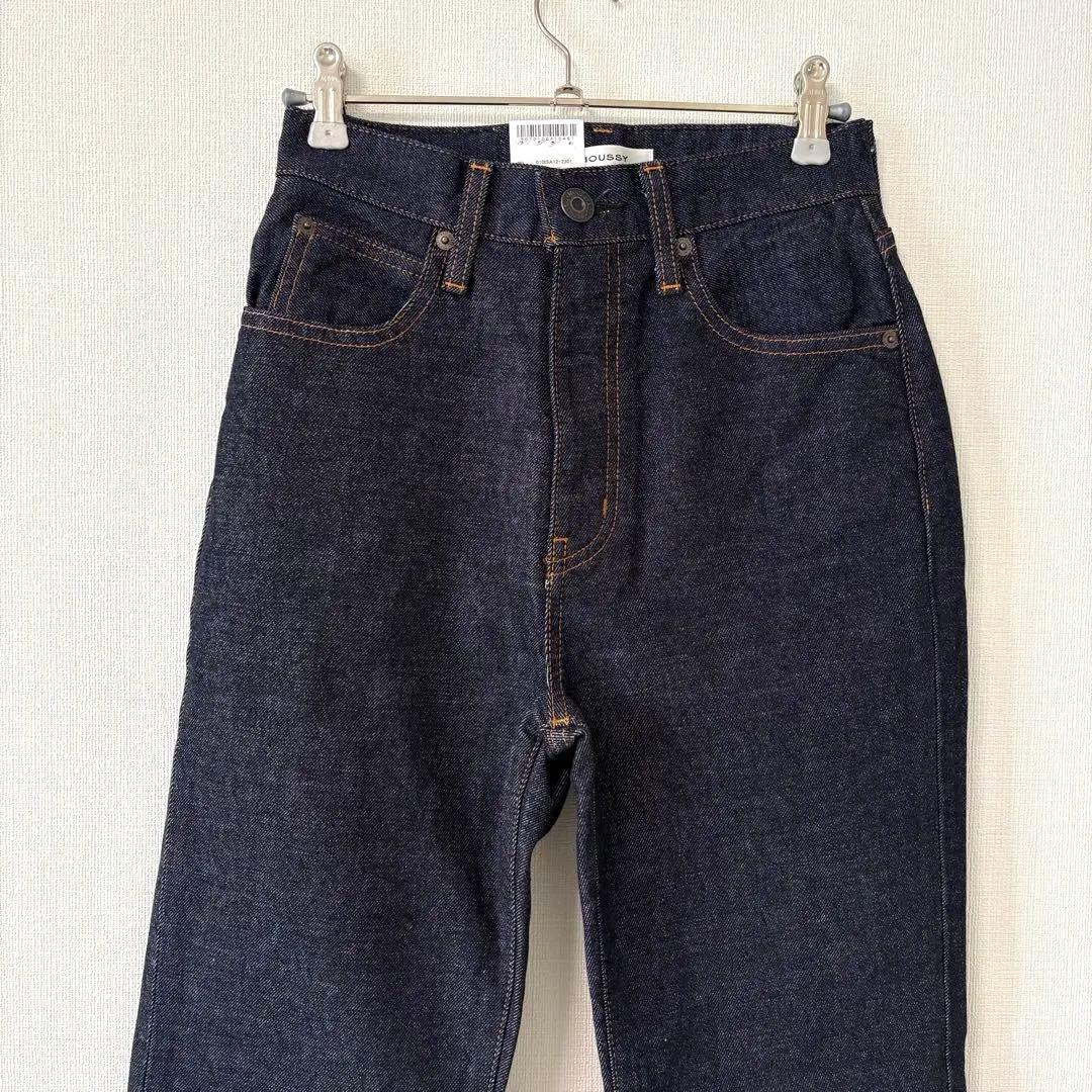 新品タグ付　MOUSSY MVS FLARE ブーツカットデニム ワンウォッシュ