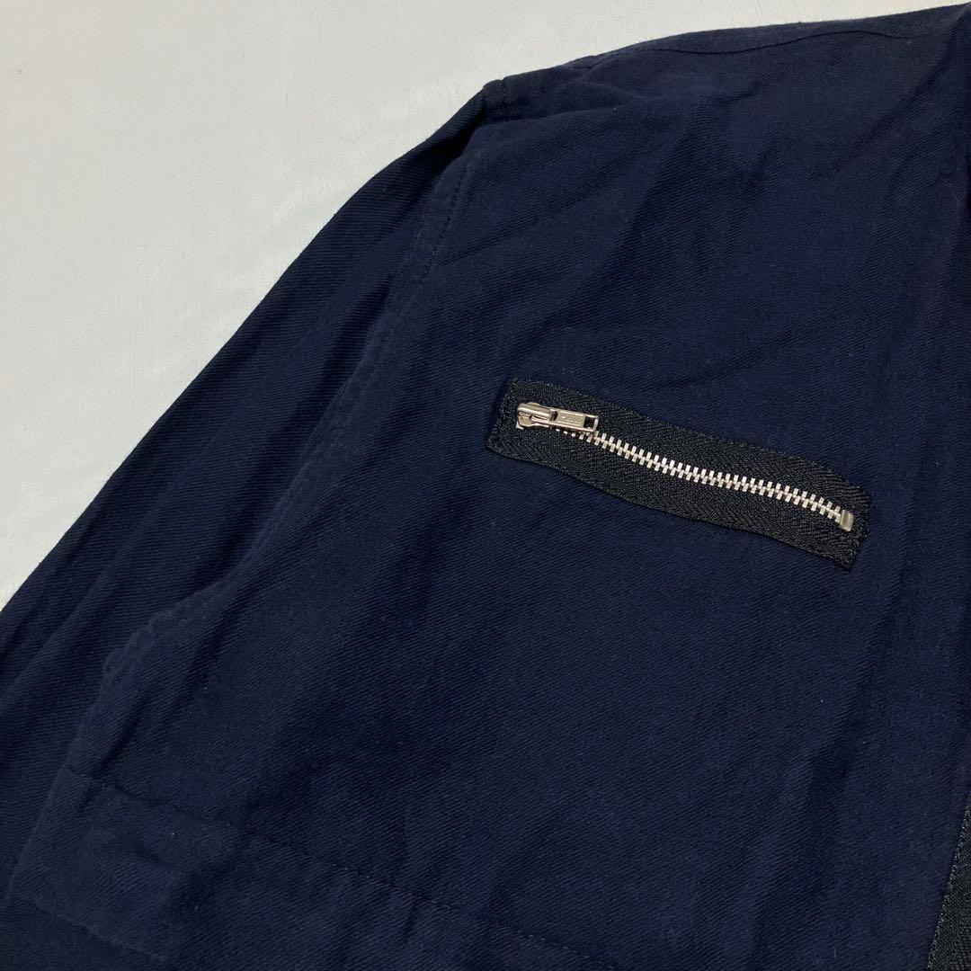 COMME des GARCONS【希少】ジップアップコットンジャケット　M