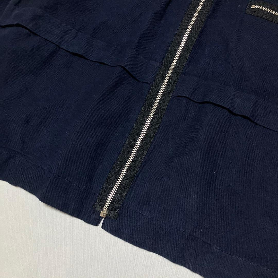 COMME des GARCONS【希少】ジップアップコットンジャケット　M