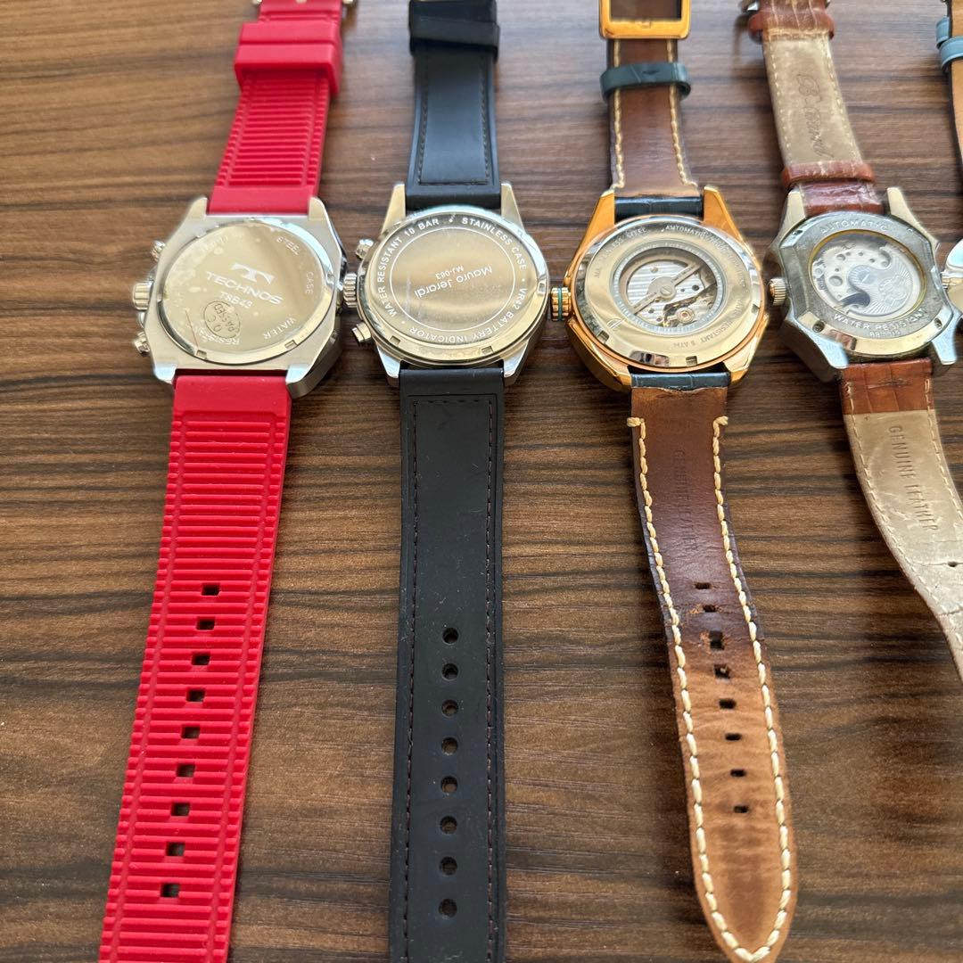 腕時計　まとめ売り　CASIO COACH　TECHNOS AUTOMATIC