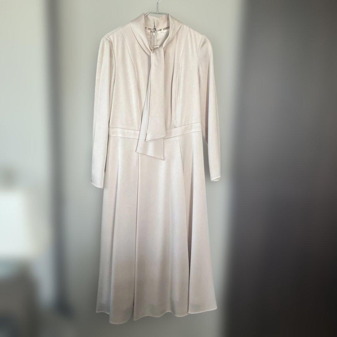 【新品未使用】ANAY ボウタイワンピース　ピンク　サイズ38