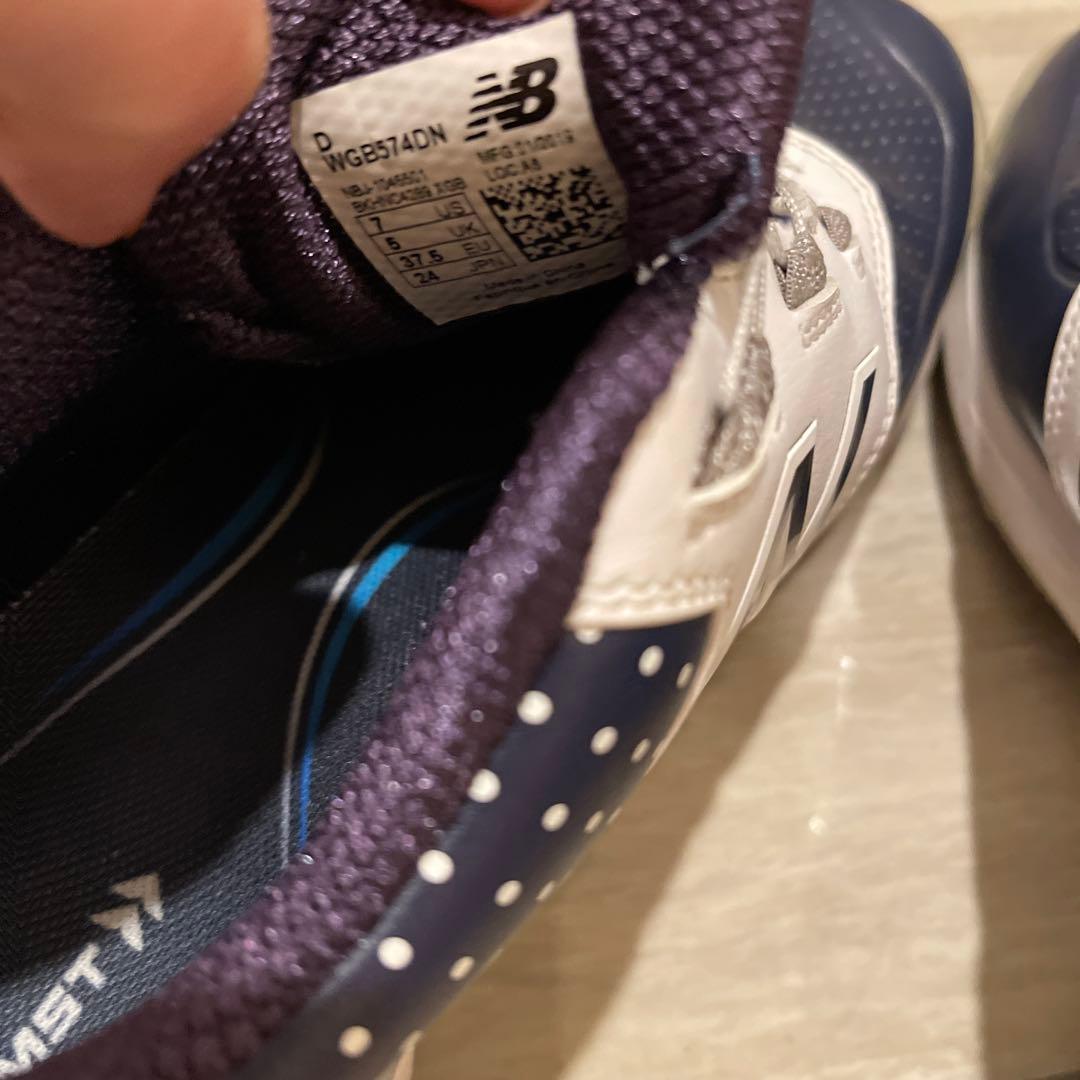 New Balance ゴルフシューズ ネイビー　￼BOAダイヤル 24センチ