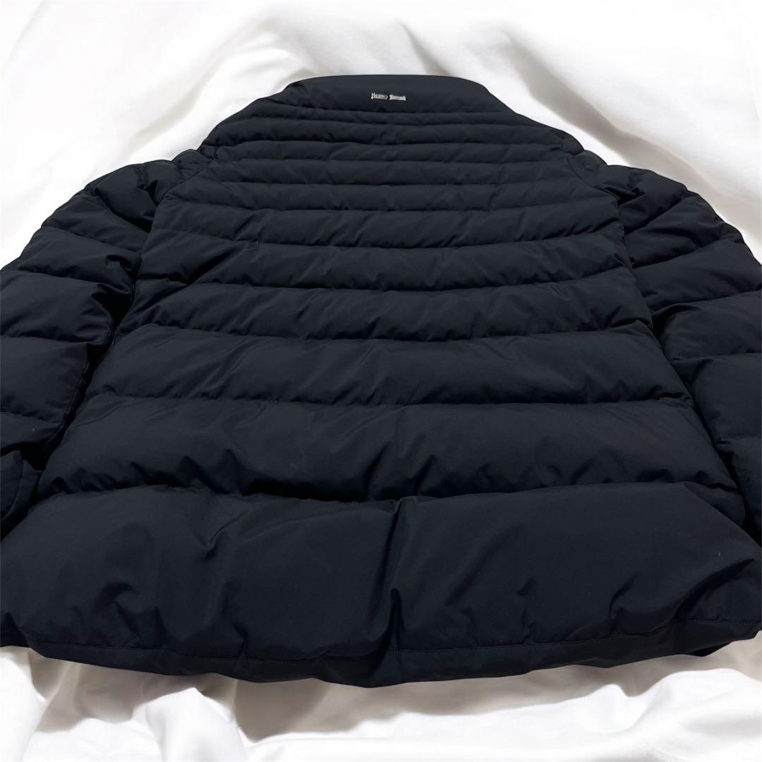 【極美品】 ヘルノ ラミナー ウィンドストッパー ダウンジャケット 42 黒