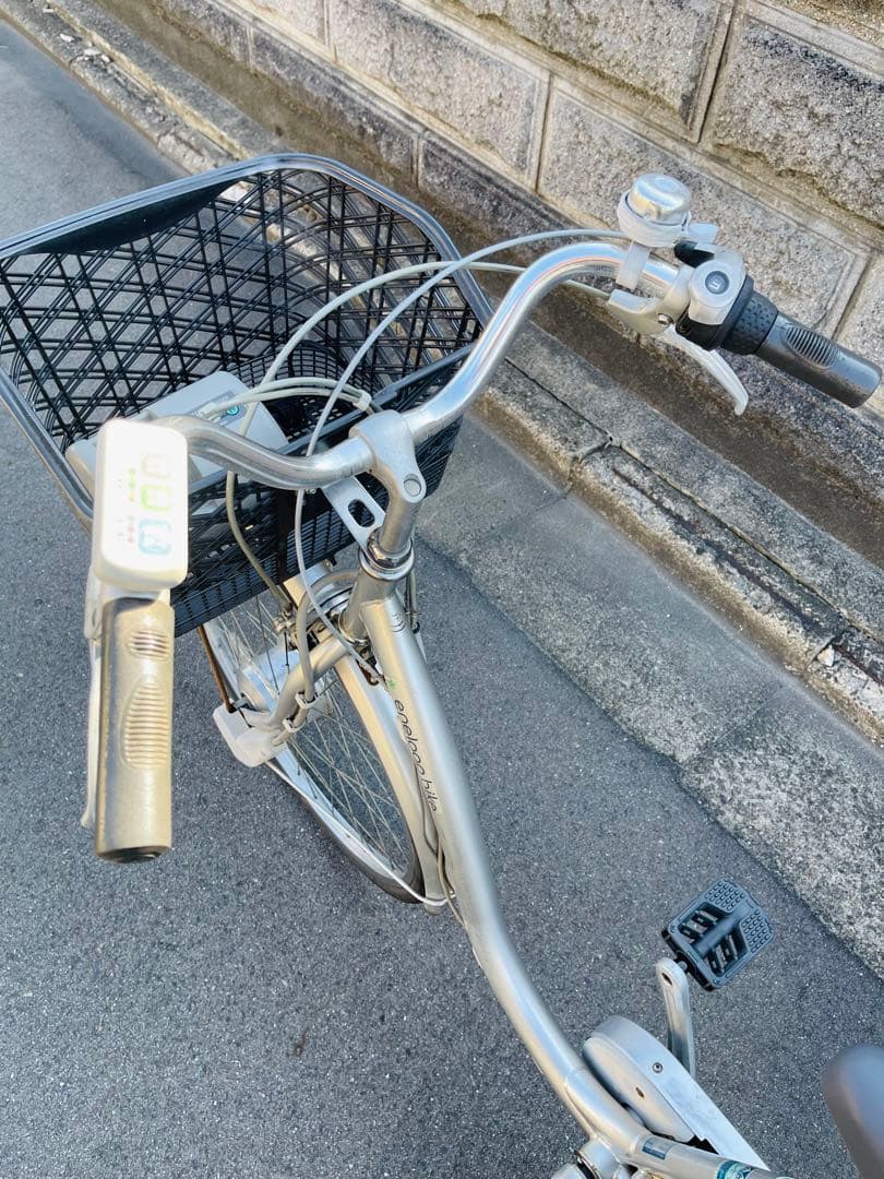 SANYO eneloop bike 電動アシスト自転車 26インチ　大阪引取り