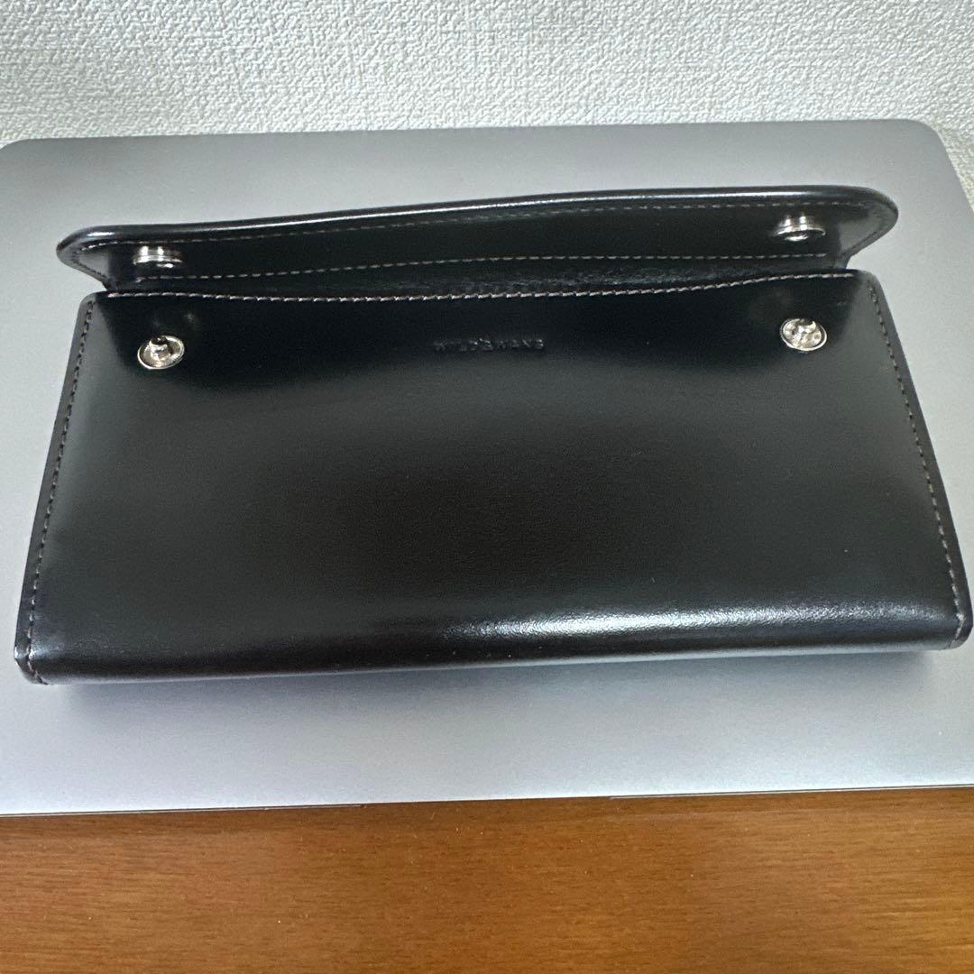 ワイルドスワンズ長財布　牛革レザー　サドル　WAVE