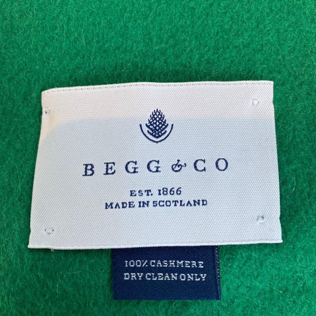 Begg&co カシミヤマフラー　アナトミカ