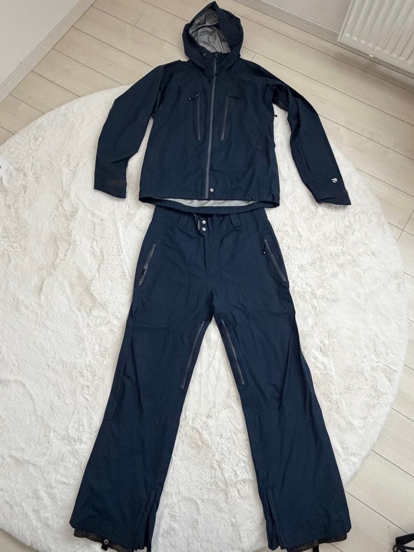 p.rhythmジャケット　パンツ　Lサイズ　プリズム　スノーボード