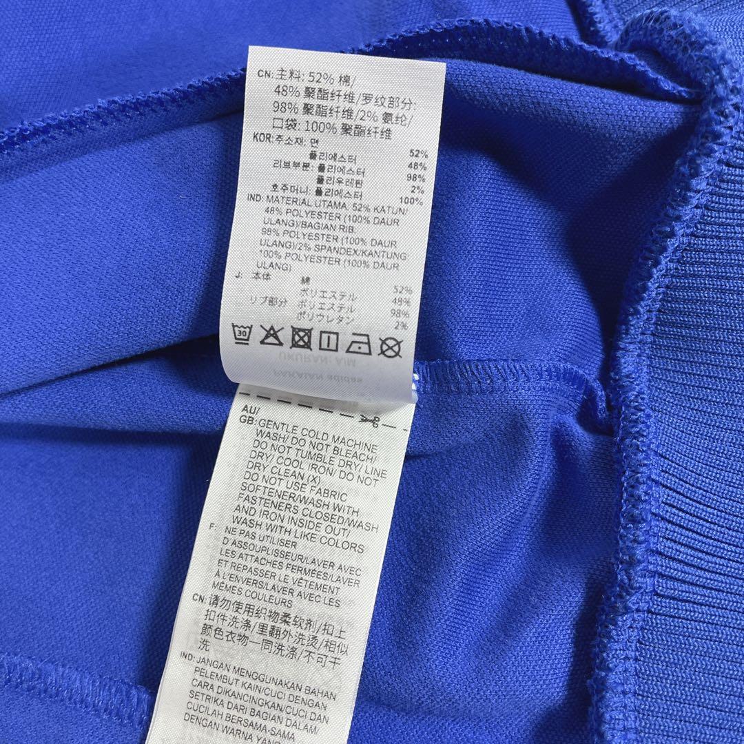 新品タグ付　Lサイズ　adidas Manchester United 青