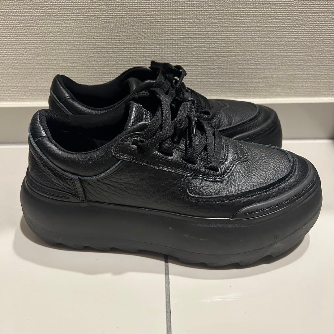 UGG ブラック 厚底スニーカー 24.5センチ レディース ウィメンズ 黒
