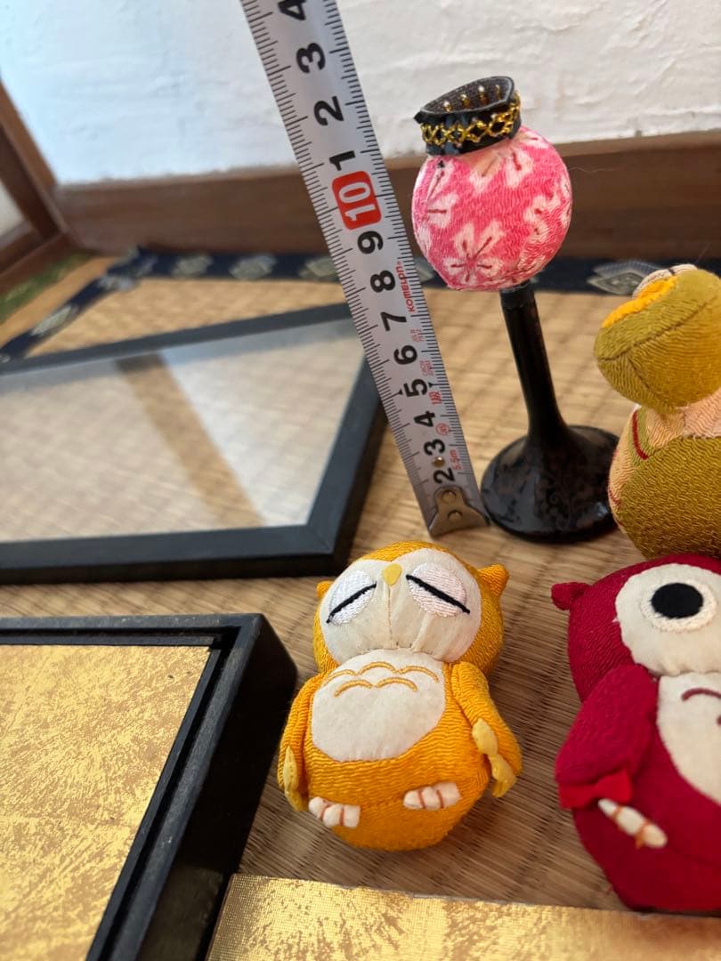 雛人形　ひな人形　猫　フクロウ