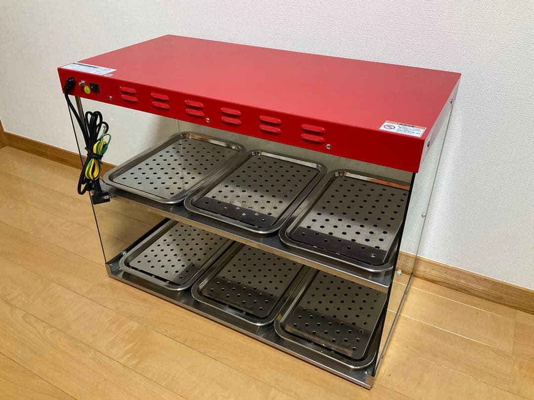【送料無料】ホットショーケース 2段PRO-62HG 業務用 保温ショーケース
