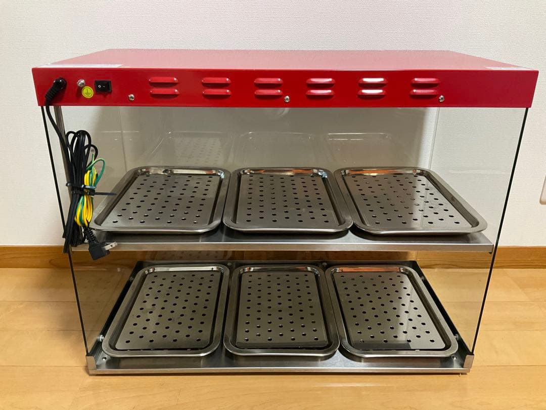 【送料無料】ホットショーケース 2段PRO-62HG 業務用 保温ショーケース