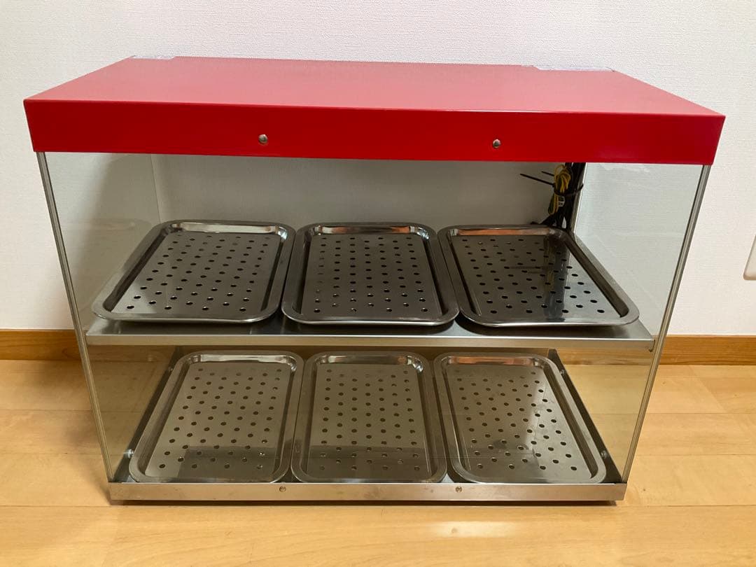 【送料無料】ホットショーケース 2段PRO-62HG 業務用 保温ショーケース