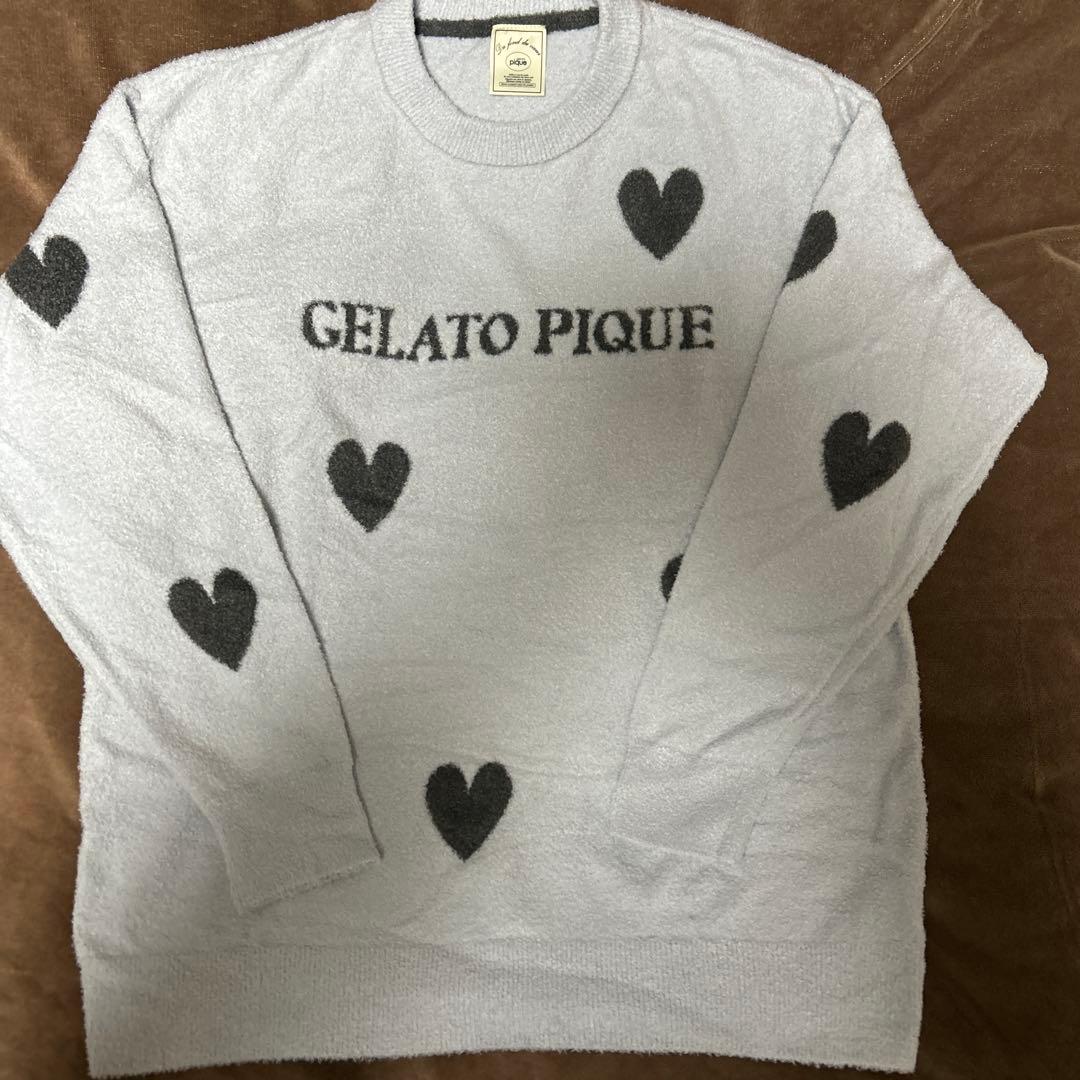 上下セット GELATO PIQUE ホットスムーズィーハートジャガード