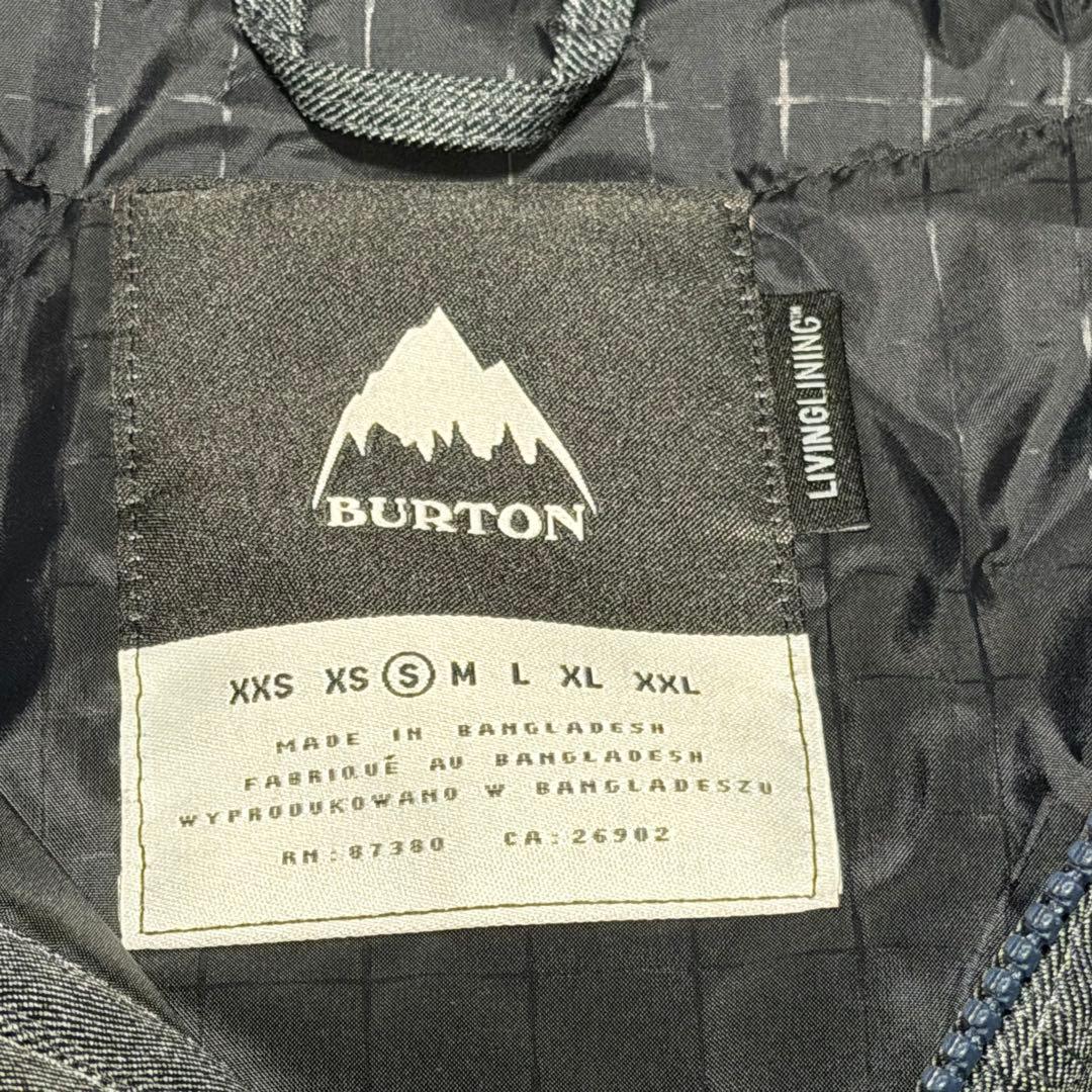 美品　スキー　スノーボードウェア BURTON バートン 上着セット S メンズ