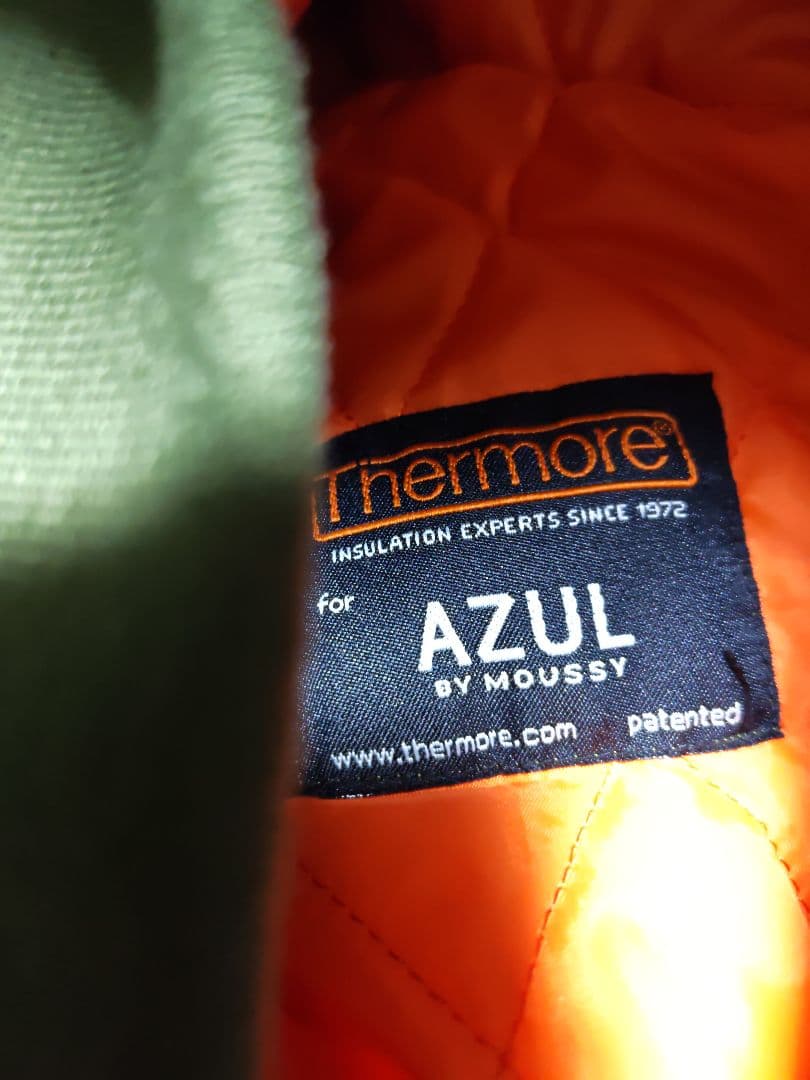 美品　AZUL by MOUSSY　N-2B ファージャケット　短丈　y2k