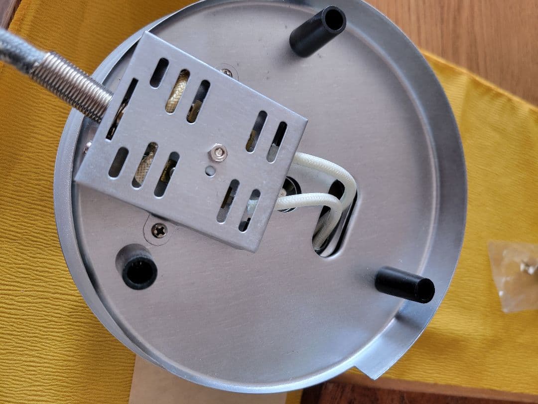 美品 陶器風炉★電熱器、楡材敷板、特注品金属底板のセット