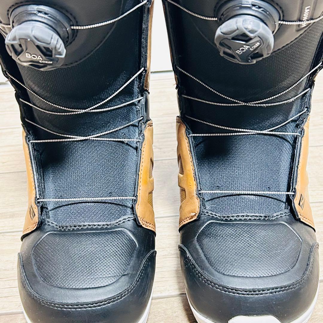 【使用少 良品】26.0cm SALOMON LAUNCH BOA SJ スノボ