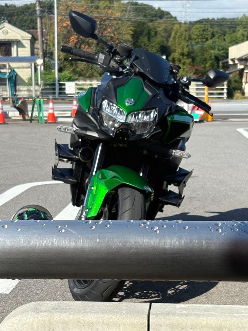 Kawasaki zh2 プーチ サイドダウンフォーススポイラー