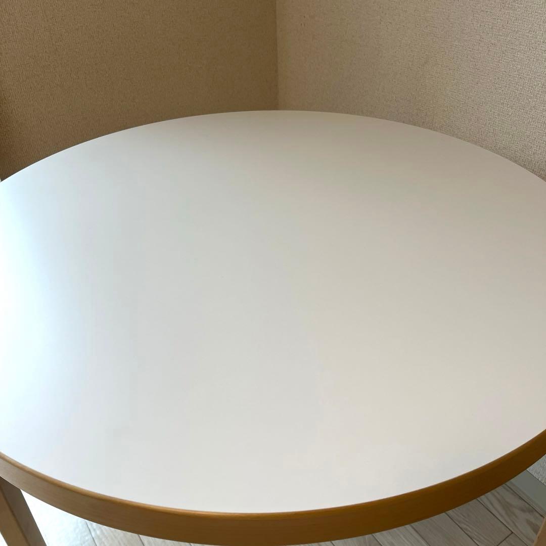 【qoo726】artek テーブル 90B（d. 75）ホワイト