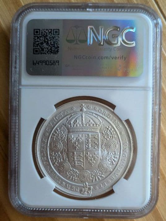 2024年 イギリス 1オンス 純銀 銀メダル「ヘンリー8世の国璽」silver