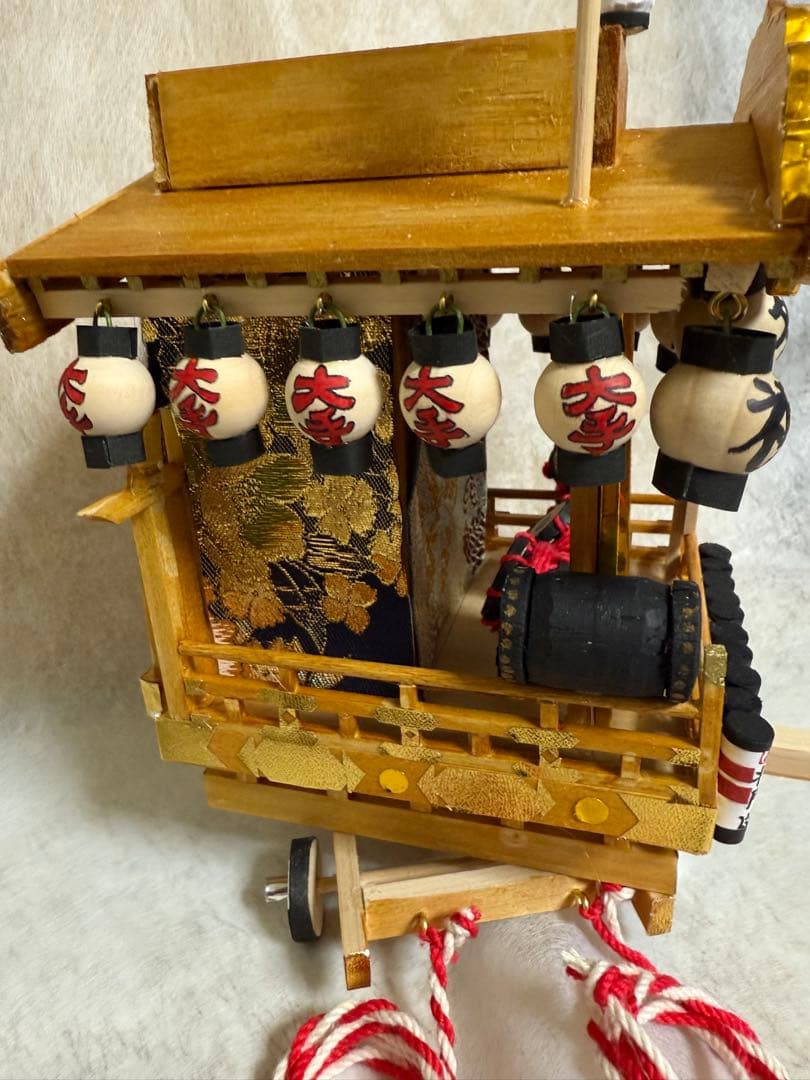 土浦祇園祭　大手町山車屋台ミニチュア/送料込み