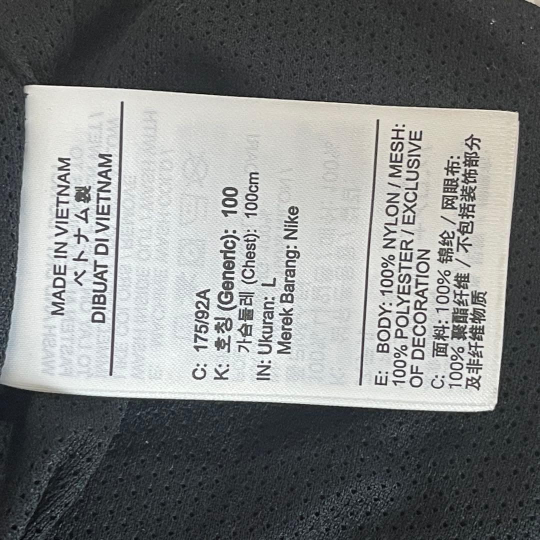 【超希少・Nissy着用モデル】NIKE セットアップ 黒　L/L