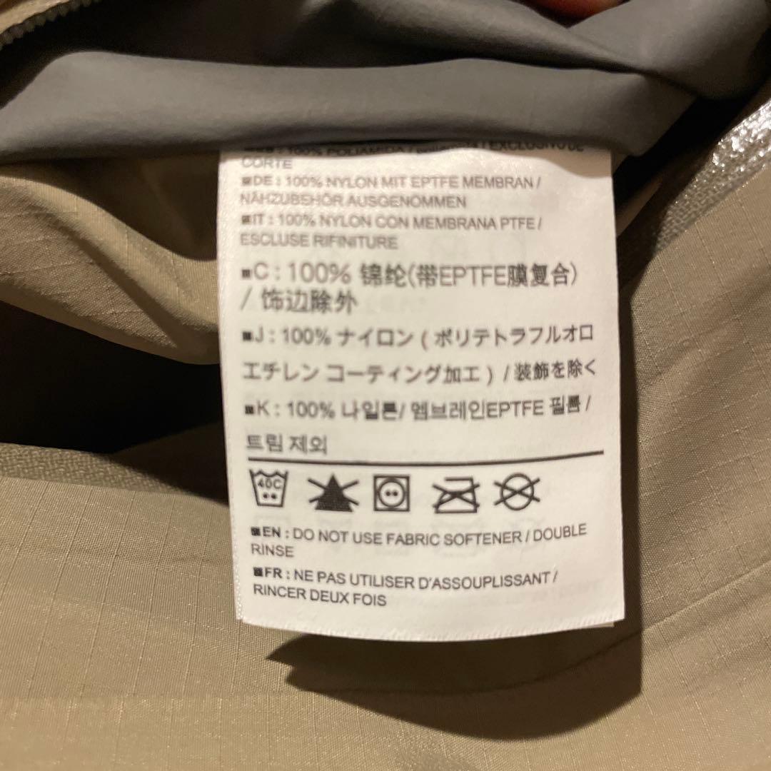 Arc'teryx ベータジャケット オリーブグリーン L