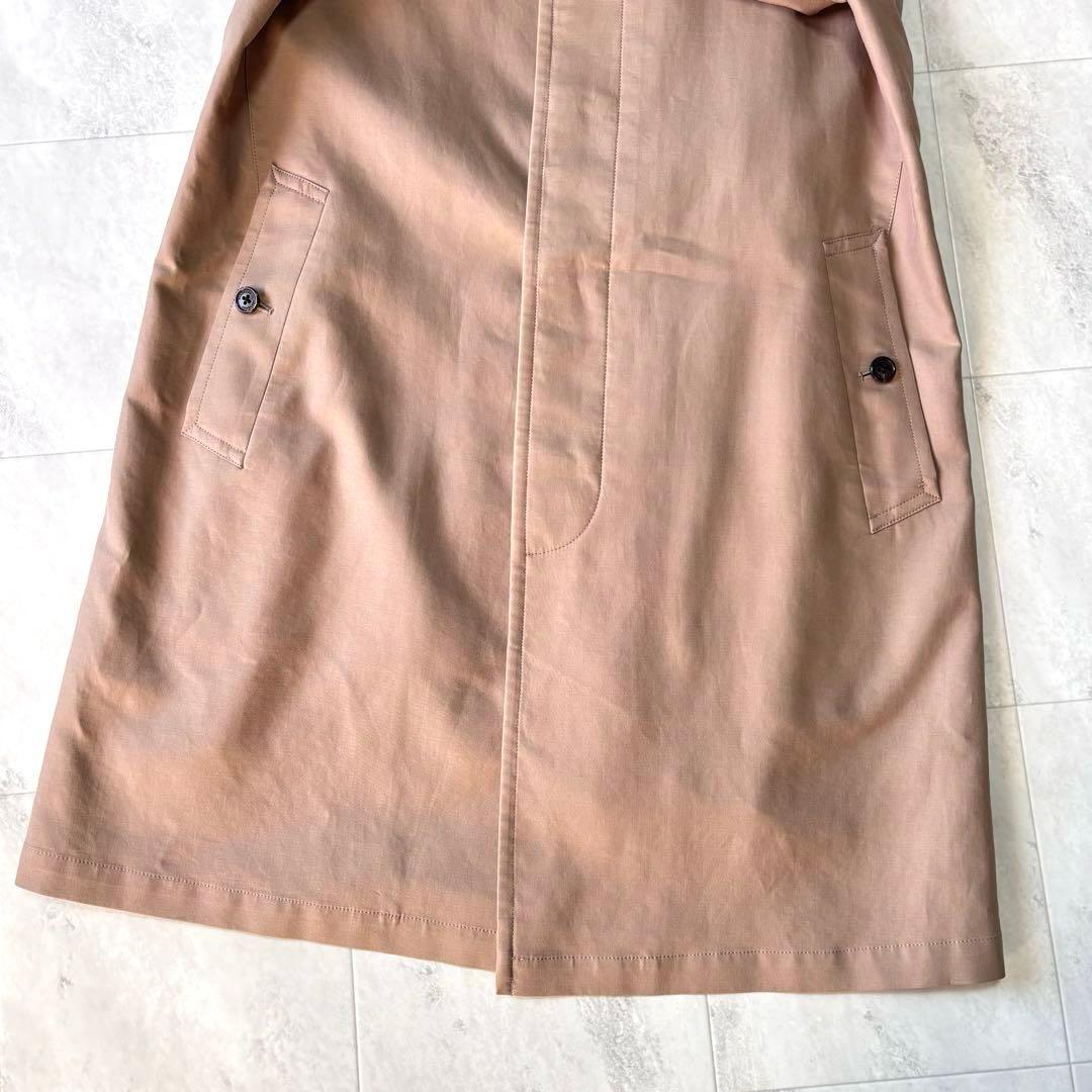 【美品】バーバリー バルカラーコート ライナー付き メガチェック 三陽商会 L