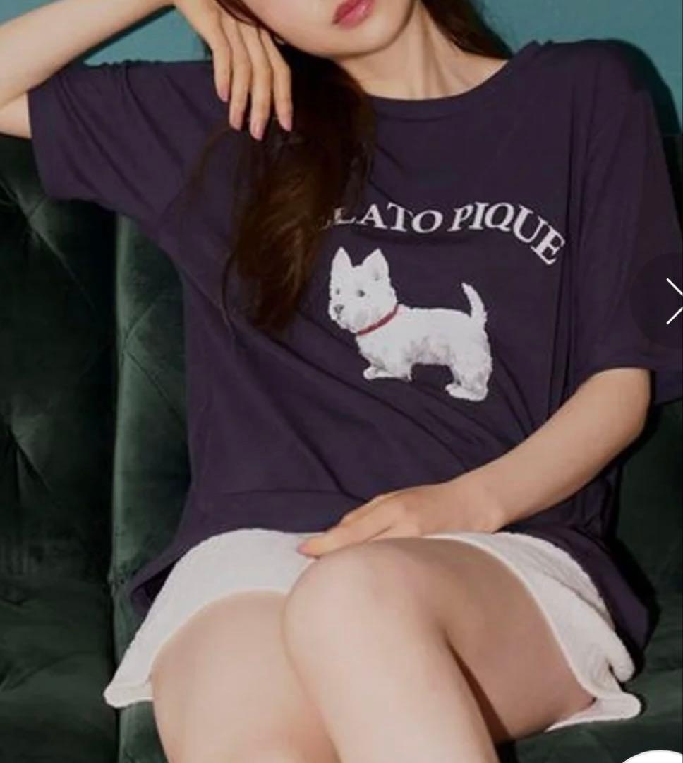 【gelato pique】ウエスティワンポイントTシャツ &ロングパンツ