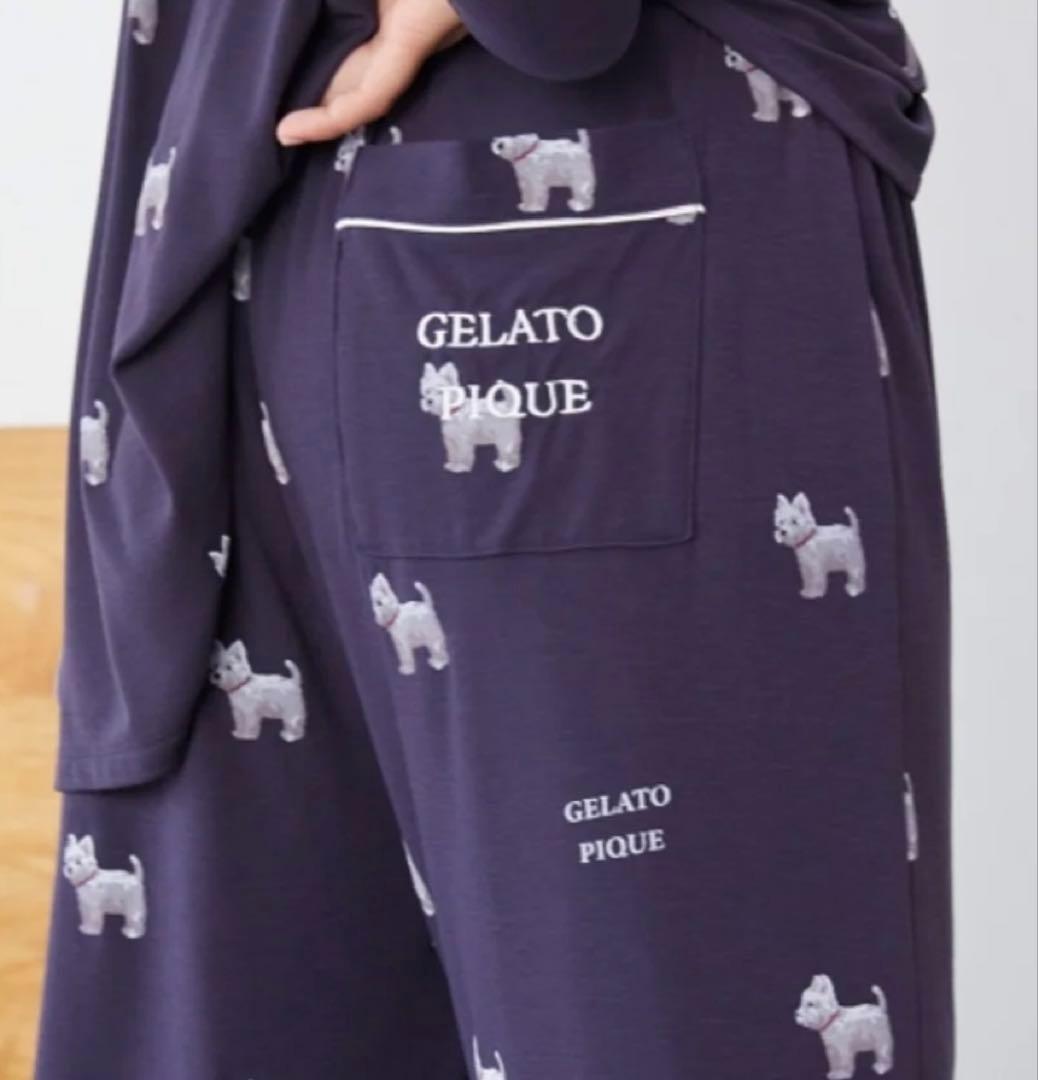 【gelato pique】ウエスティワンポイントTシャツ &ロングパンツ