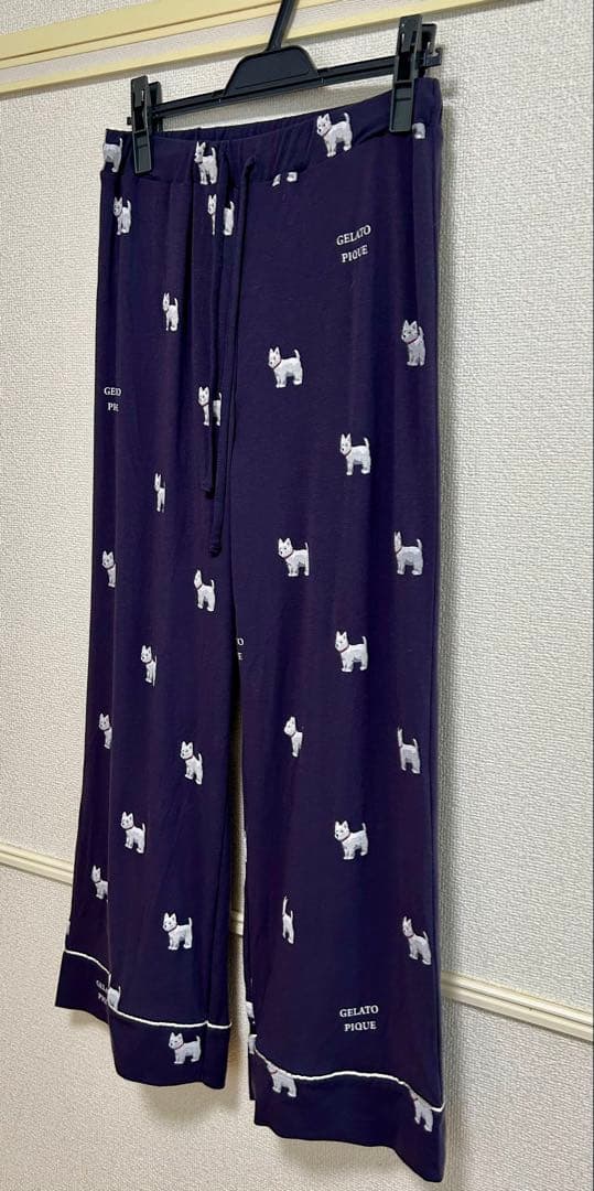 【gelato pique】ウエスティワンポイントTシャツ &ロングパンツ