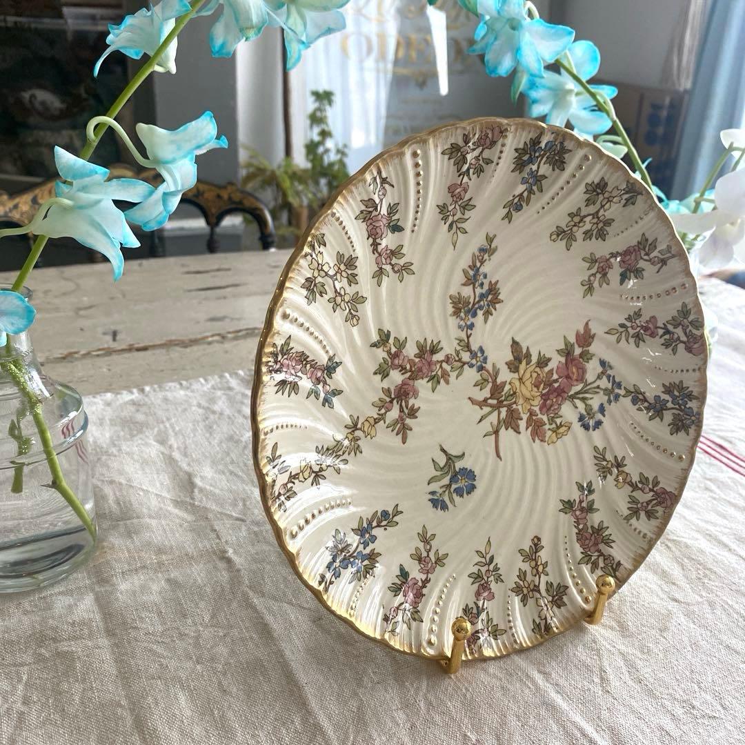 Sarreguemines　ルイ15世　プレート　フランスアンティーク【G】