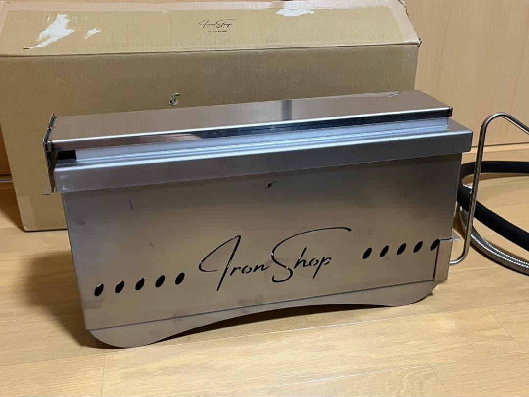 ironshop アイアンストーブ　2次燃焼焚き火台　お湯の出る焚き火台