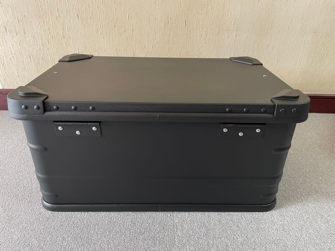 コンテナボックス50L マットブラック+2点