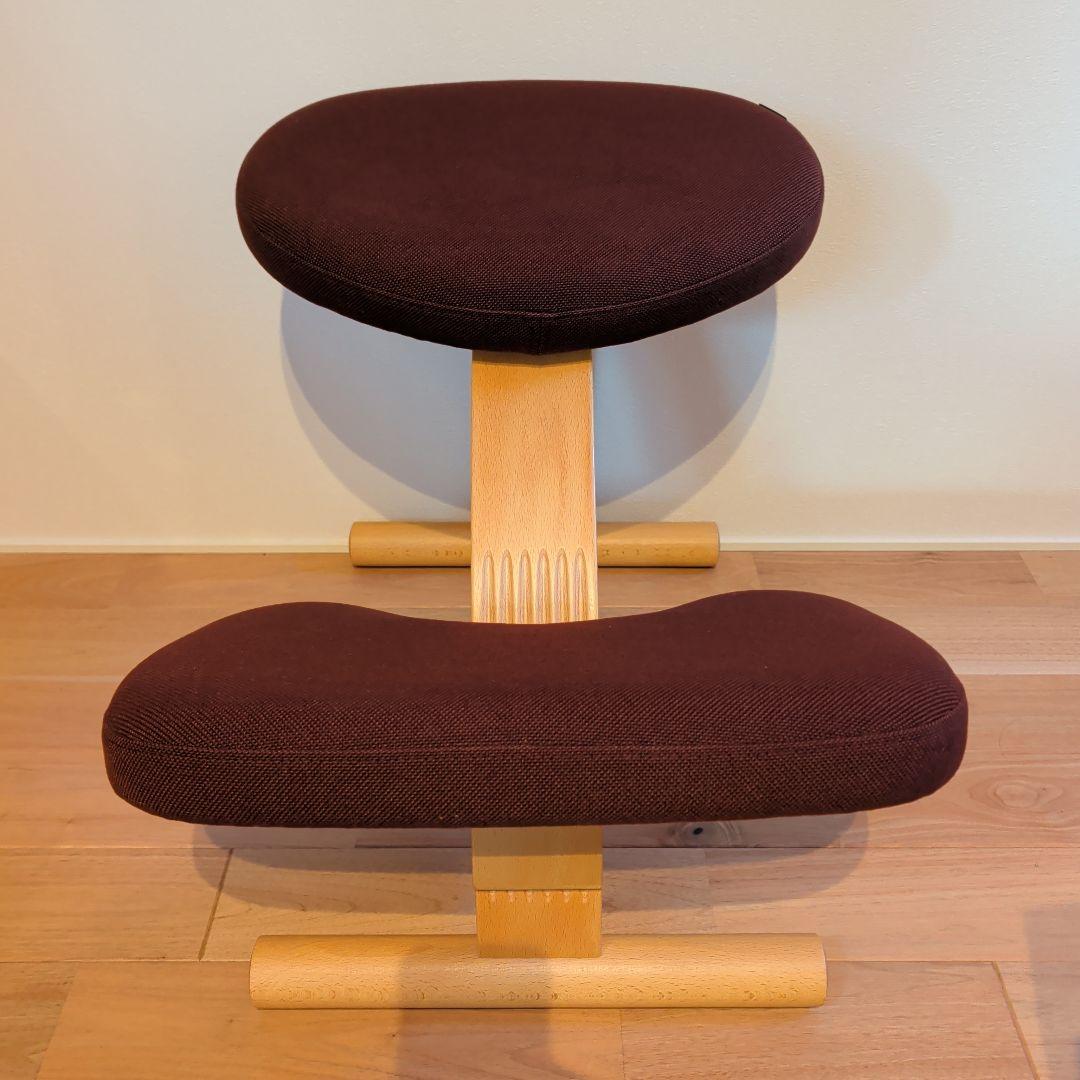 【美品】バランスラボ バランスチェア バランスイージー ブラウン サカモトハウス