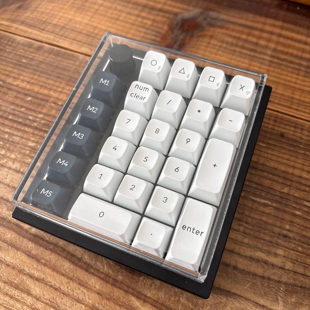 Keychron Q0 Max ワイヤレスメカニカルテンキー 静音赤軸