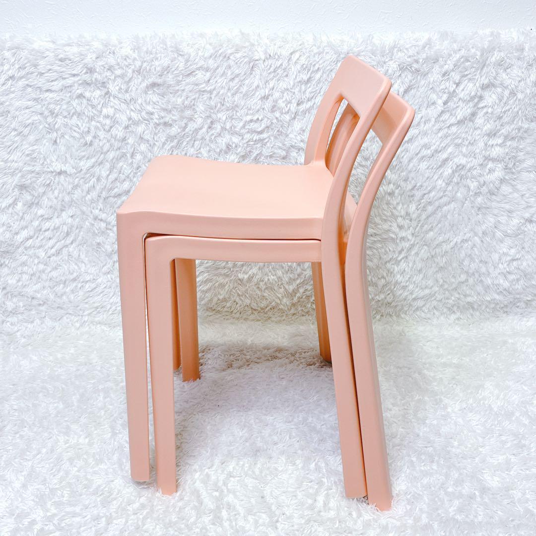 スタッキングチェア ダイニングチェア スツール 北欧 デザイナーズ 2脚セット