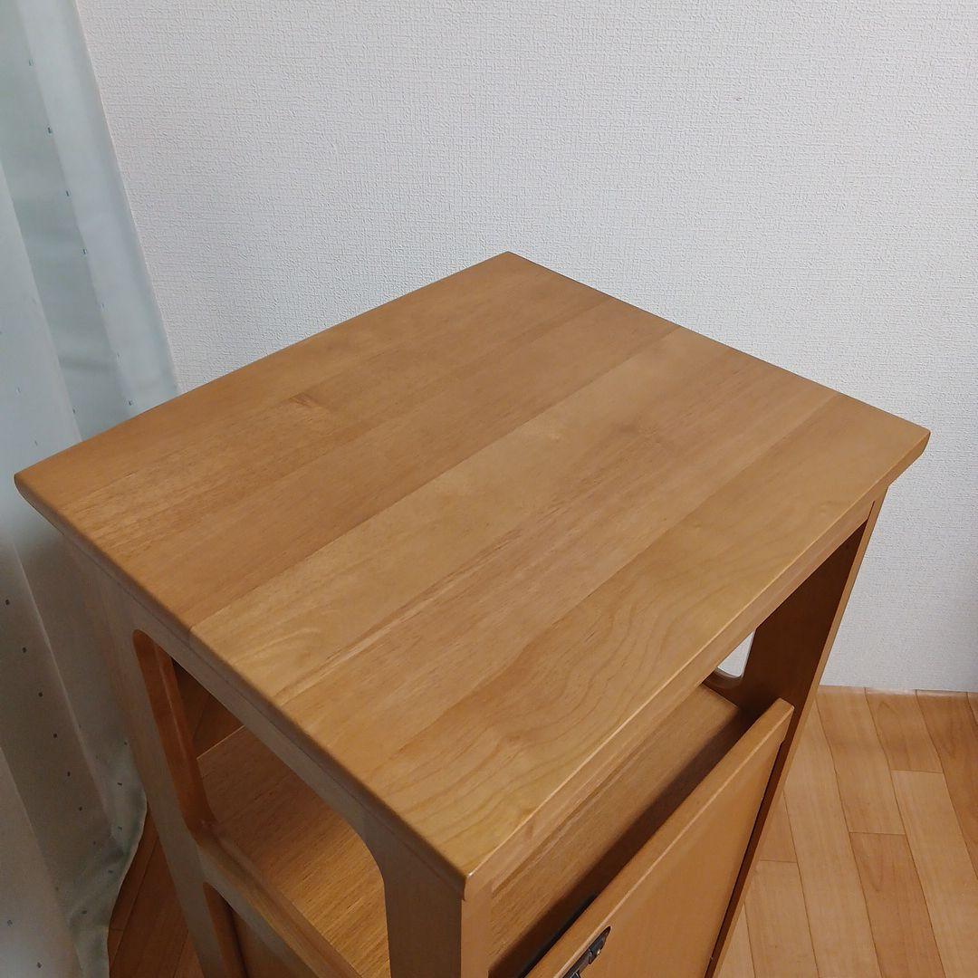 【美品】カリモク 　電話台　リビングボード 　サイドキャビネット/サイドボード