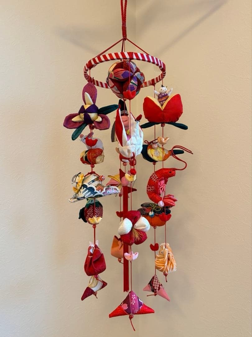 つるし雛　No.189・ひな祭り・桃の節句・さげもん吊るし飾り・初節句飾り