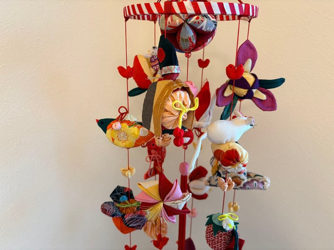 つるし雛　No.189・ひな祭り・桃の節句・さげもん吊るし飾り・初節句飾り