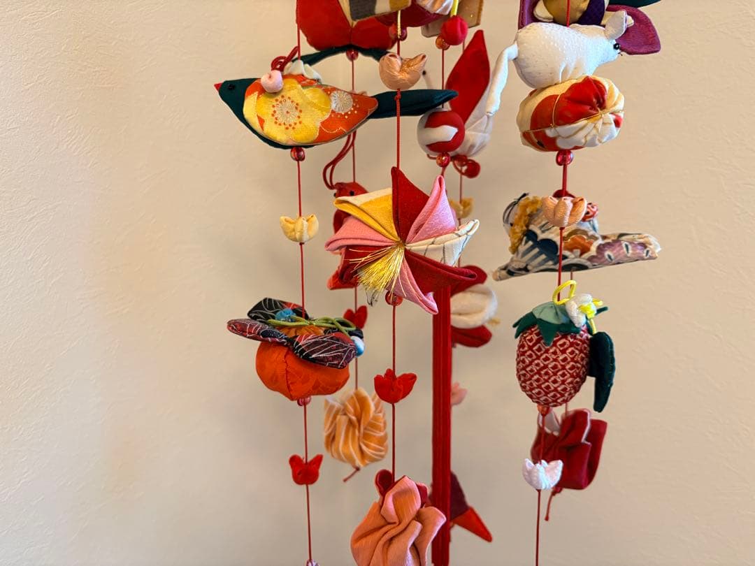 つるし雛　No.189・ひな祭り・桃の節句・さげもん吊るし飾り・初節句飾り