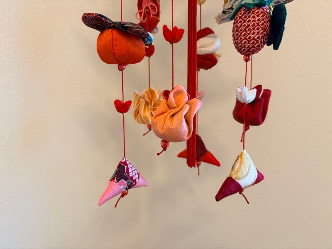 つるし雛　No.189・ひな祭り・桃の節句・さげもん吊るし飾り・初節句飾り